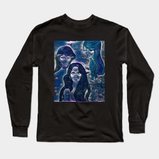 Fairuz art pop Long Sleeve T-Shirt